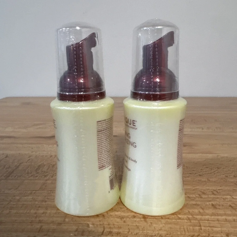 Lot Of Two Sealed Keranique Thickening & Texturizing Mousse 3.4 oz